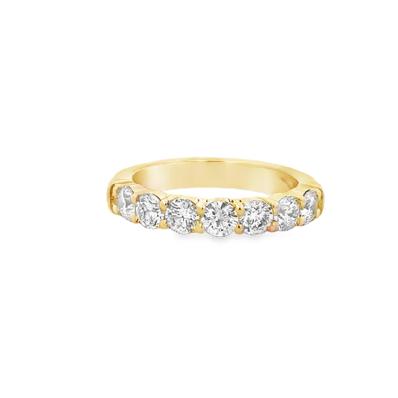 Elevate Your Outfit With Discounted Statement Jewelry 1.10 CTW Diamond Band in Yellow Gold Elevate Your Outfit With Discounted Statement Jewelry 1.10 CTW Diamond Band in Yellow Gold