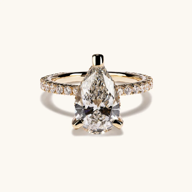 Make Every Moment Shine – Jewelry Discounts Available 2.53 Pear Lab Diamond Engagement Ring with Hidden Halo Make Every Moment Shine – Jewelry Discounts Available 2.53 Pear Lab Diamond Engagement Ring with Hidden Halo