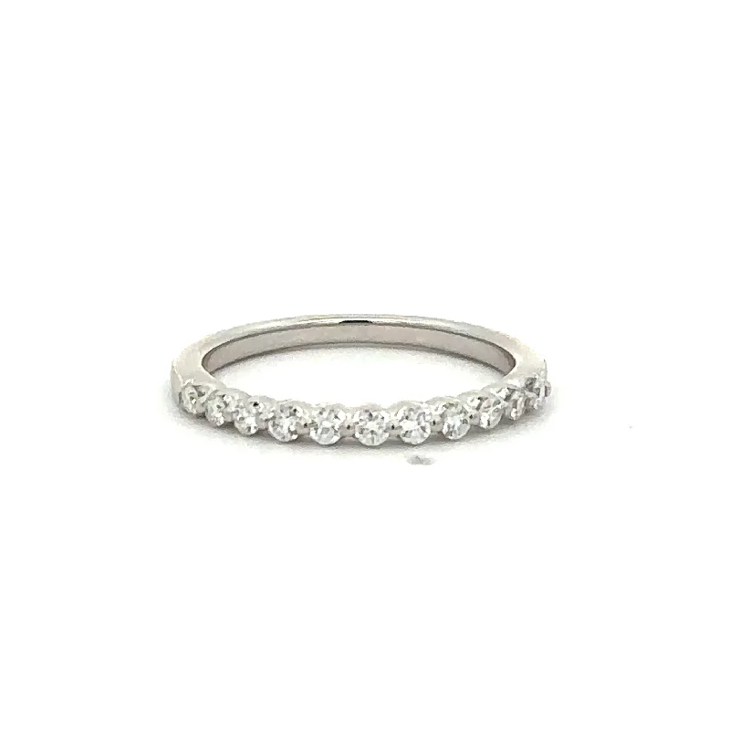 Affordable Luxury Jewelry For Every Occasion .25 CTW Diamond Wedding Band in White Gold Affordable Luxury Jewelry For Every Occasion .25 CTW Diamond Wedding Band in White Gold