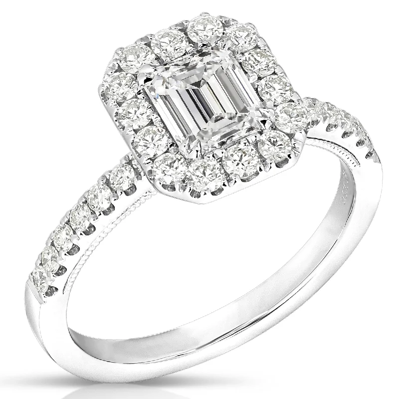 Seasonal Jewelry Deals – Elevate Your Style 3/4 Ct Emerald Cut Complete Engagement Ring Seasonal Jewelry Deals – Elevate Your Style 3/4 Ct Emerald Cut Complete Engagement Ring