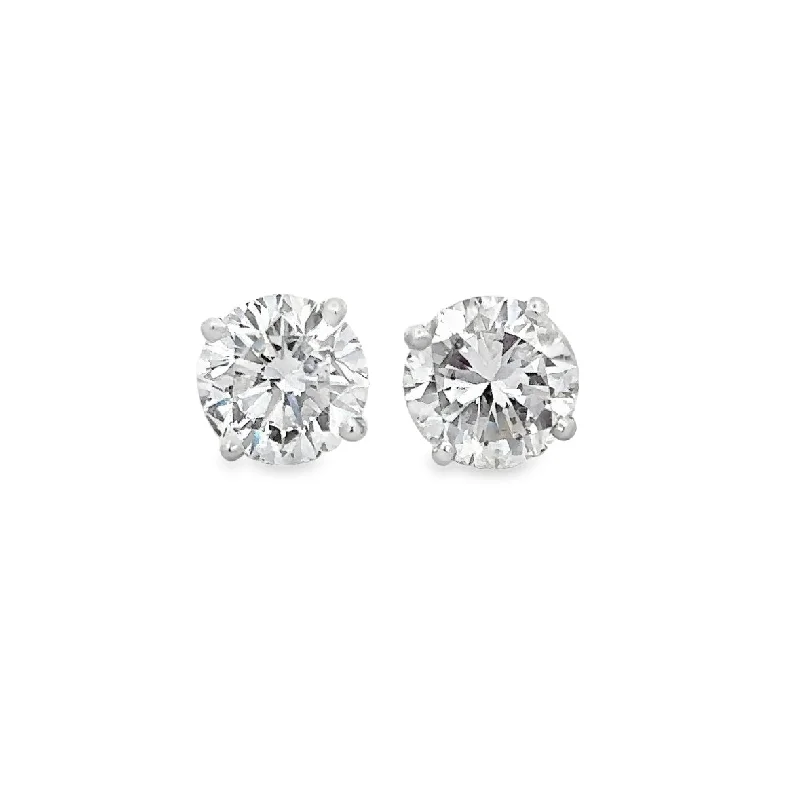 Huge Markdowns On Premium Jewelry Styles 3.94 CTW Diamond Stud Earrings in White Gold Huge Markdowns On Premium Jewelry Styles 3.94 CTW Diamond Stud Earrings in White Gold