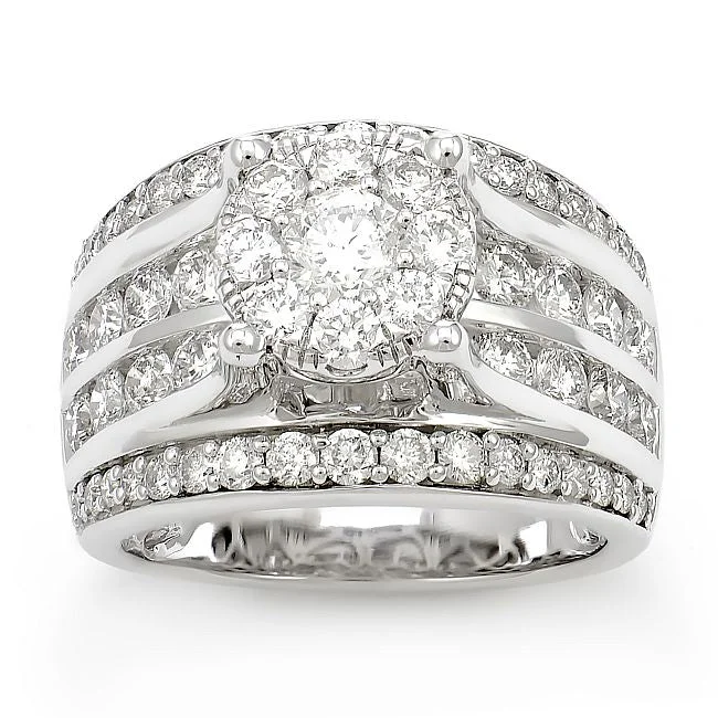 The Perfect Accessory For Less – Jewelry Sale Live 3 CTW Diamond Engagement Ring in 14KT White Gold The Perfect Accessory For Less – Jewelry Sale Live 3 CTW Diamond Engagement Ring in 14KT White Gold