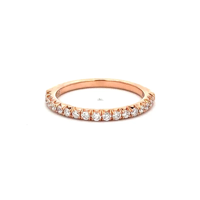 Shop Dazzling Jewelry At The Best Prices .34 CTW Diamond Band in Rose Gold