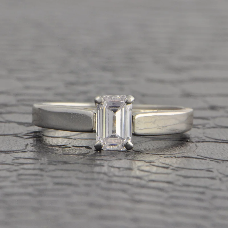 Elegant Jewelry Styles At Budget-Friendly Prices .74 ct. E-VS1 Emerald Cut Diamond Engagement Ring in Platinum Elegant Jewelry Styles At Budget-Friendly Prices .74 ct. E-VS1 Emerald Cut Diamond Engagement Ring in Platinum