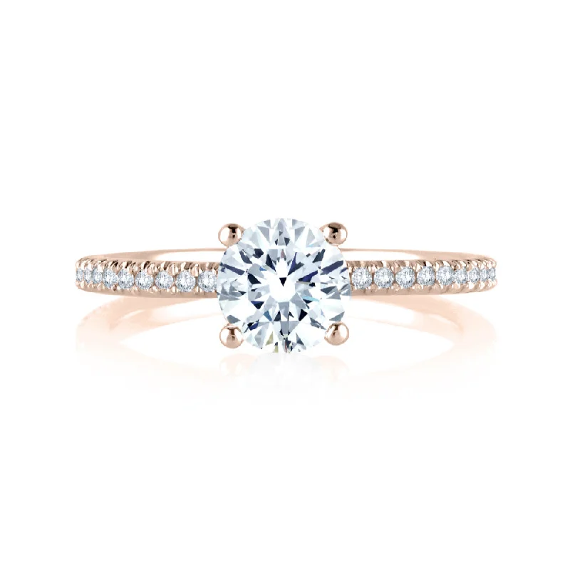 Affordable Glamour – Premium Jewelry At Special Prices A. JAFFE Classic Micro Pave Engagement Ring Affordable Glamour – Premium Jewelry At Special Prices A. JAFFE Classic Micro Pave Engagement Ring