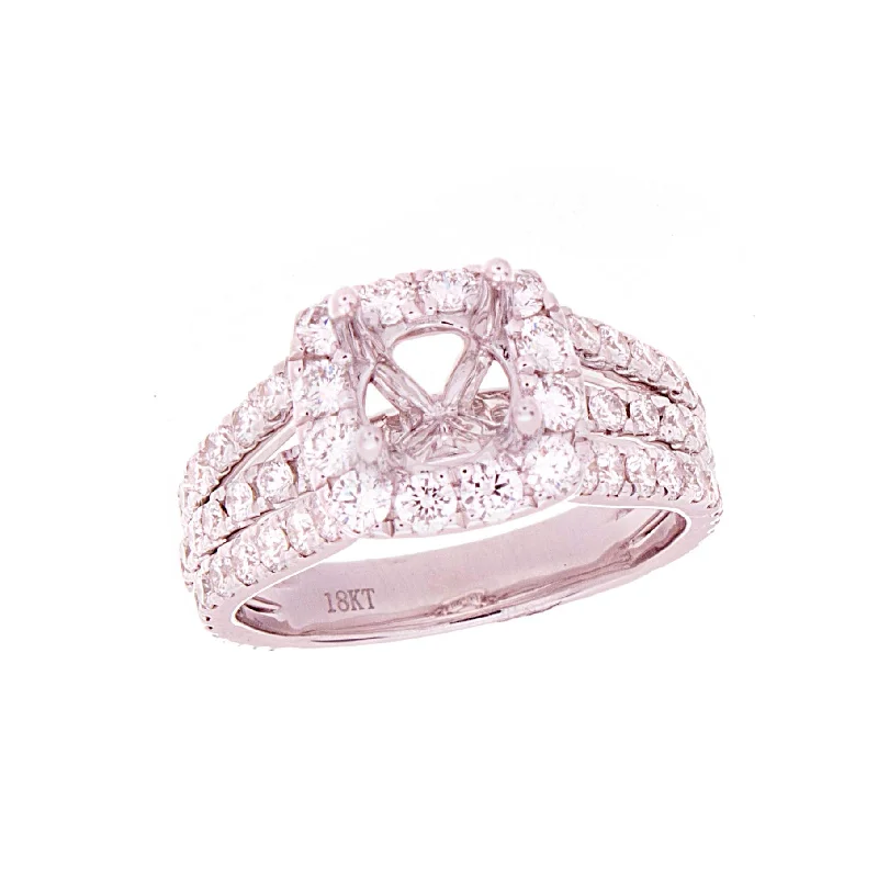Bestselling Jewelry At Special Promotional Rates Diamond Halo Semi-Mount