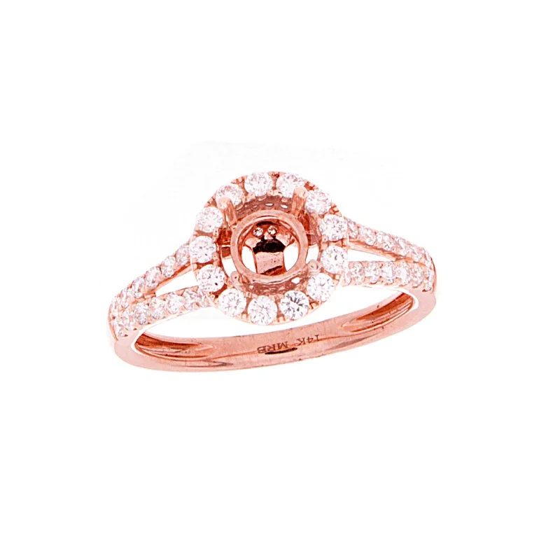 Stunning Jewelry At A Fraction Of The Price Diamond Halo Semi-Mount