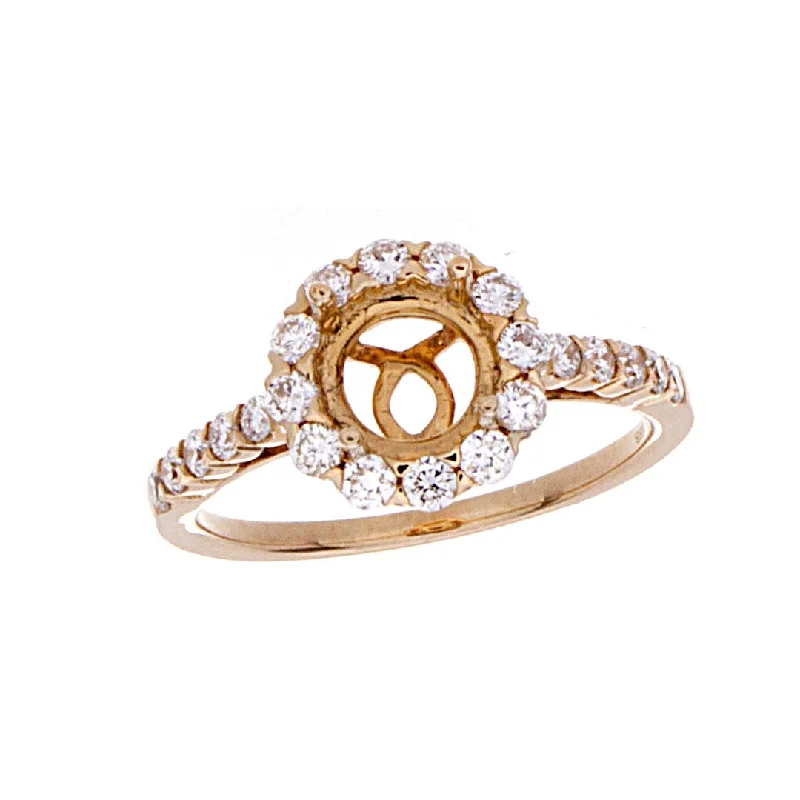 Gorgeous Jewelry, Limited-Time Savings Diamond Halo Semi-Mount