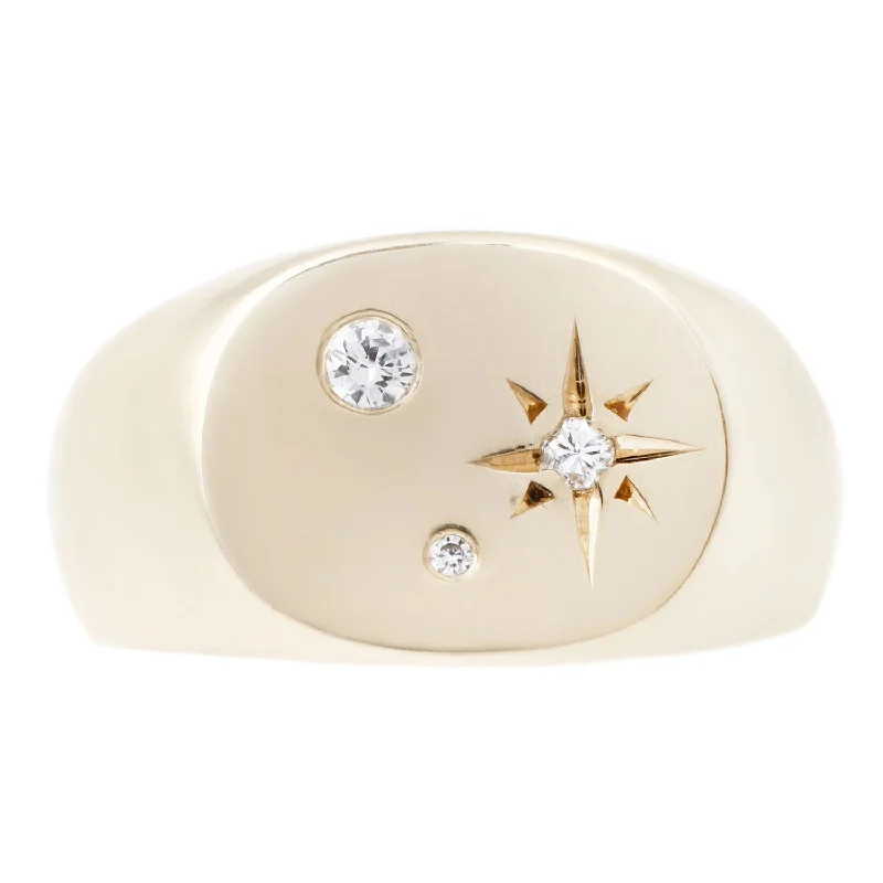 Limited-Time Jewelry Discounts – Shine Without The Splurge Diamond Seal Signet Ring