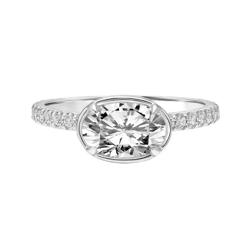 Elegant Rose Gold Jewelry For A Stylish Touch Bezel-Set Engagement Ring