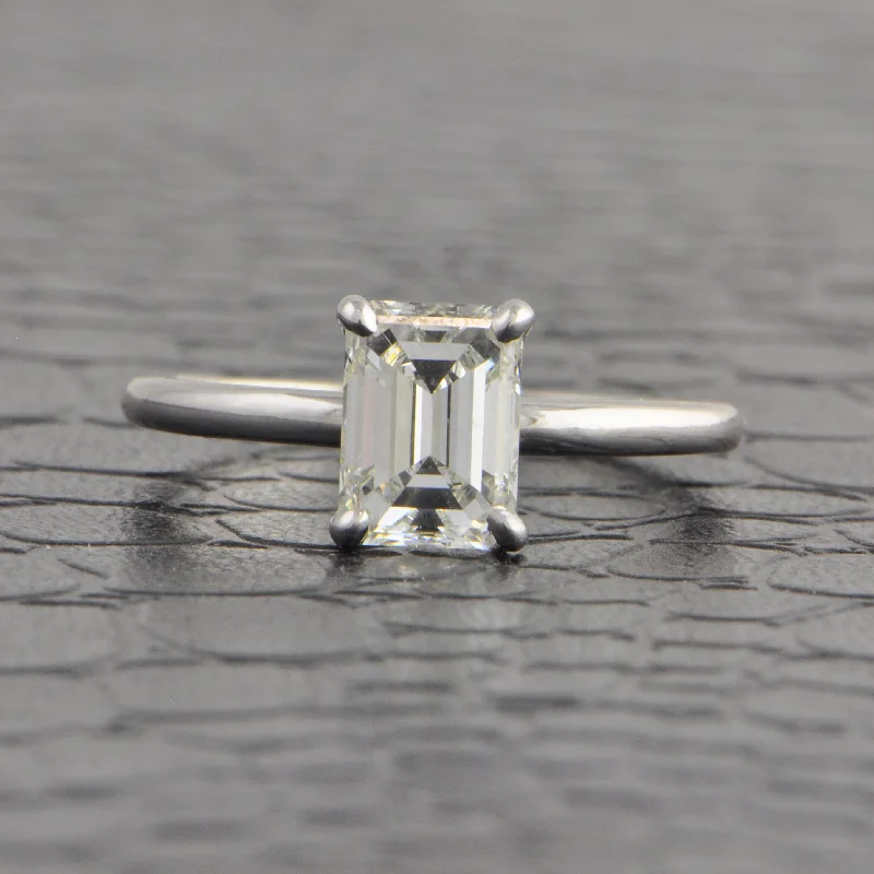 Buy More, Save More – Special Jewelry Discounts GIA 1.52 ct. H-VVS1 Emerald Cut Diamond Engagement Ring Buy More, Save More – Special Jewelry Discounts GIA 1.52 ct. H-VVS1 Emerald Cut Diamond Engagement Ring