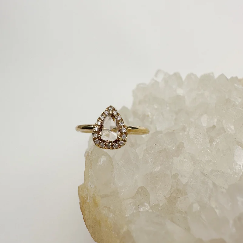 Jewelry Flash Sale – Stylish Designs At Unbeatable Rates Halo Champagne Diamond Ring | .70ct Jewelry Flash Sale – Stylish Designs At Unbeatable Rates Halo Champagne Diamond Ring | .70ct