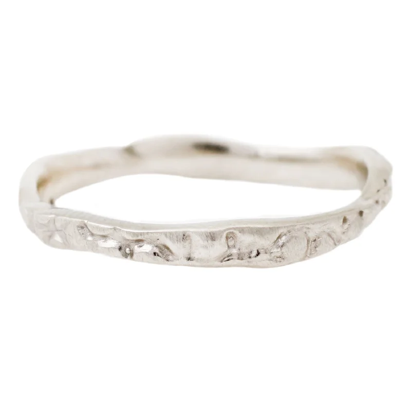 Premium Diamond Jewelry At Once-In-A-Lifetime Discounts White Gold Stingray Stacking Band Premium Diamond Jewelry At Once-In-A-Lifetime Discounts White Gold Stingray Stacking Band