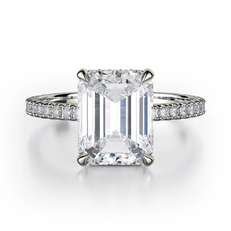 Limited-Stock Jewelry Sale – Once It's Gone, It's Gone Michael M Crown Emerald Engagement Ring