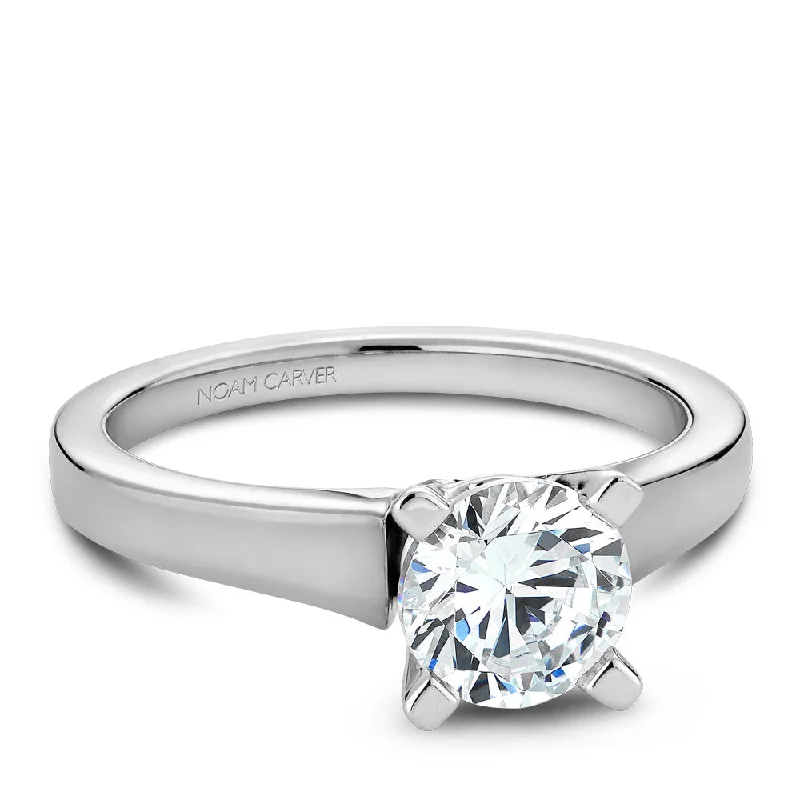 High-End Sparkle, Low-End Prices – Jewelry Sale Live Noam Carver Solitaire Engagement Ring B006-03A High-End Sparkle, Low-End Prices – Jewelry Sale Live Noam Carver Solitaire Engagement Ring B006-03A
