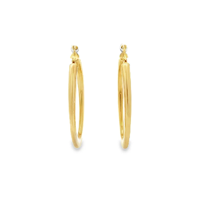 Trending Jewelry Styles Now At Limited-Time Discounts Oblong Hoop Earring in 18k Yellow Gold Trending Jewelry Styles Now At Limited-Time Discounts Oblong Hoop Earring in 18k Yellow Gold