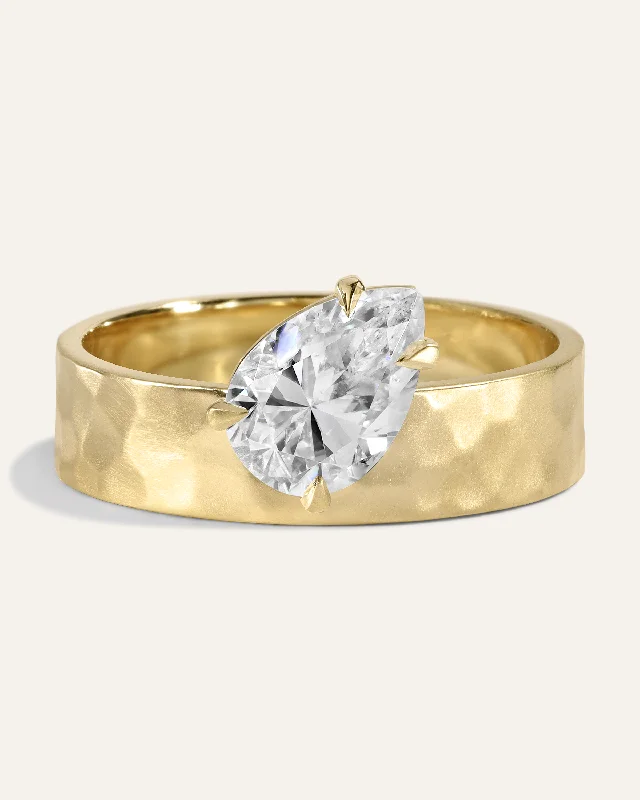 Discover Unique Jewelry With Special Limited-Time Offers Pear Moissanite Maribel Ring Discover Unique Jewelry With Special Limited-Time Offers Pear Moissanite Maribel Ring