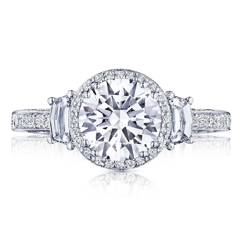 The Ultimate Jewelry Sale – Shop Premium Styles Round 3-Stone Engagement Ring