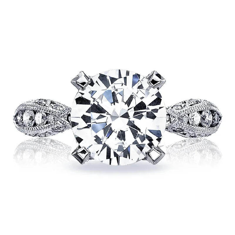 Fashion-Forward Geometric Jewelry For Contemporary Style Round Solitaire Engagement Ring Fashion-Forward Geometric Jewelry For Contemporary Style Round Solitaire Engagement Ring