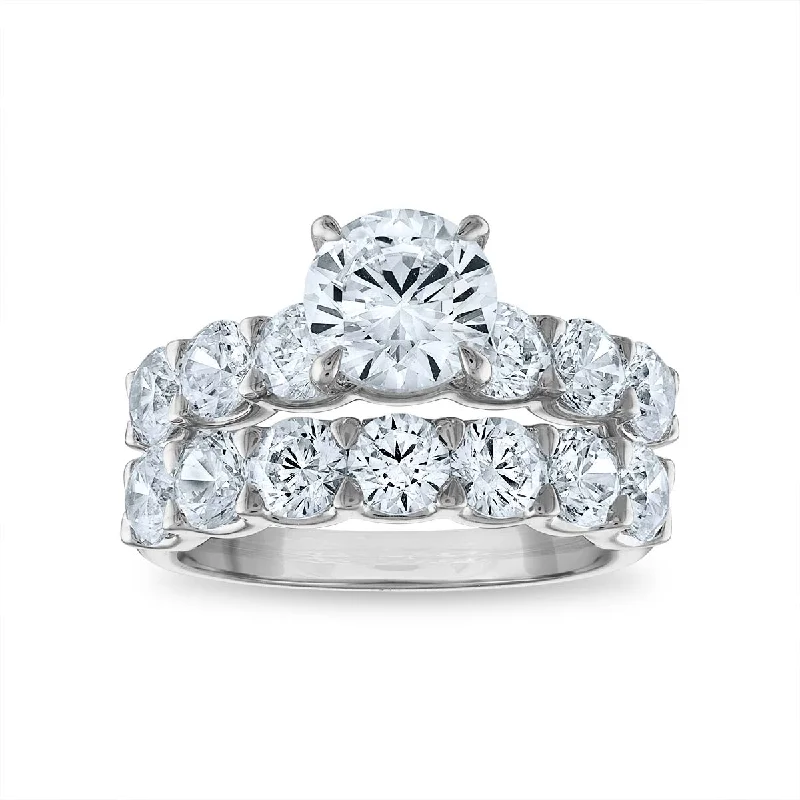 Luxury Meets Affordability – Jewelry Sale Live Now Signature EcoLove Diamond Dreams 4-3/4 CTW Diamond Classic Bridal Set in 14KT White Gold Luxury Meets Affordability – Jewelry Sale Live Now Signature EcoLove Diamond Dreams 4-3/4 CTW Diamond Classic Bridal Set in 14KT White Gold