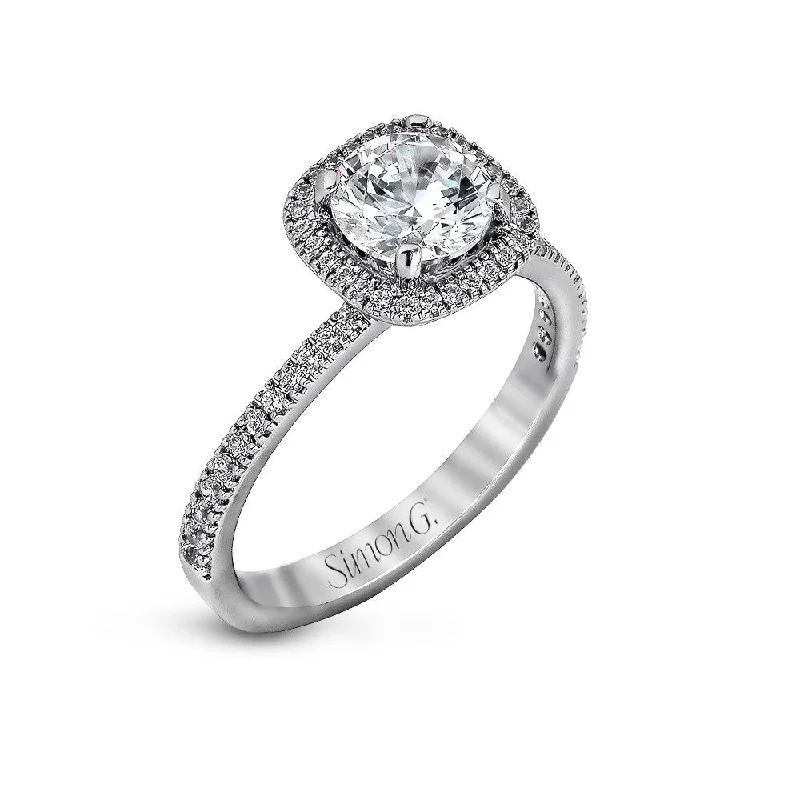 Premium Jewelry At Special Low Prices For A Limited Time Simon G. Round Cut Engagement Ring with Halo Premium Jewelry At Special Low Prices For A Limited Time Simon G. Round Cut Engagement Ring with Halo