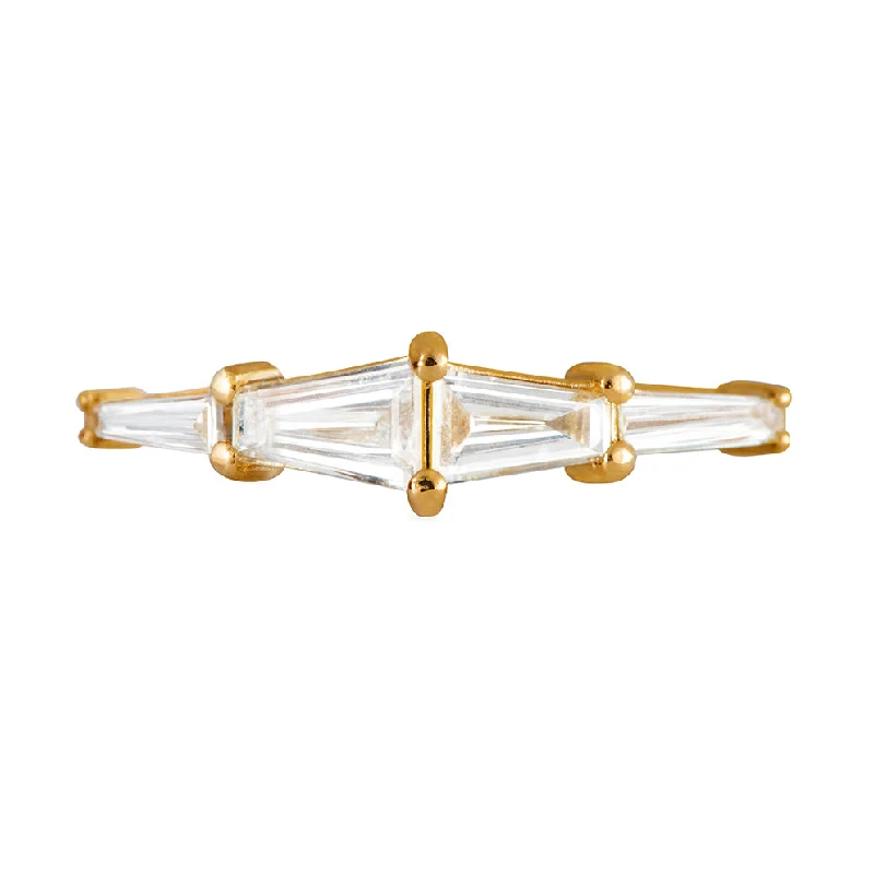 Sparkle On A Budget – Fine Jewelry For Less Tapered Baguette Engagement Ring