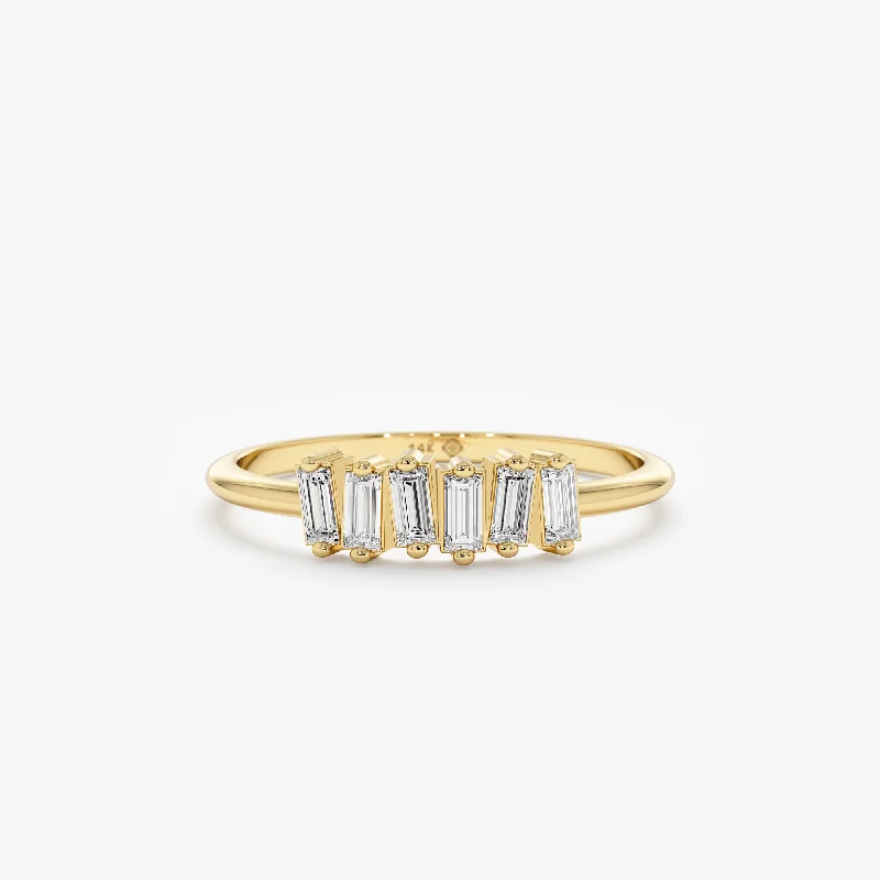 Affordable Luxury Jewelry For Every Occasion Tilted Diamond Cluster Ring, Helena