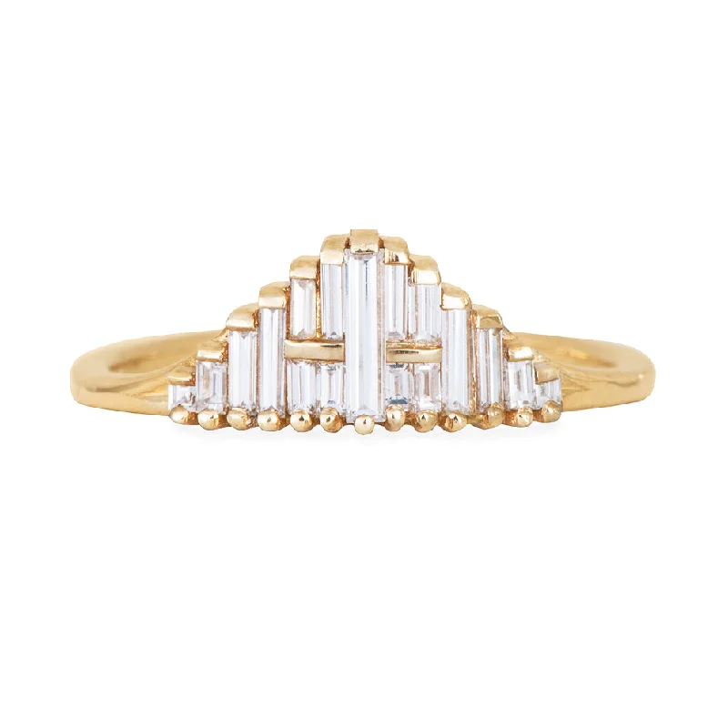 High-End Jewelry, Now More Affordable Than Ever Vintage Style Engagement Ring - Art Deco Baguette Diamond Cluster Ring High-End Jewelry, Now More Affordable Than Ever Vintage Style Engagement Ring - Art Deco Baguette Diamond Cluster Ring