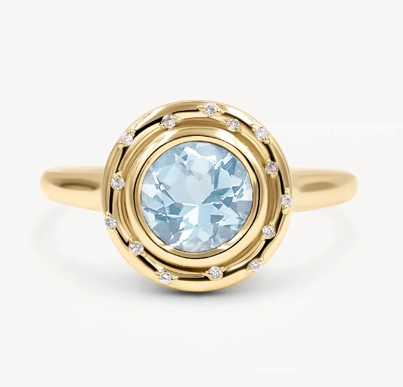 Luxury Jewelry Clearance – Shop Premium Styles Now Aquamarine Spotlight Ring