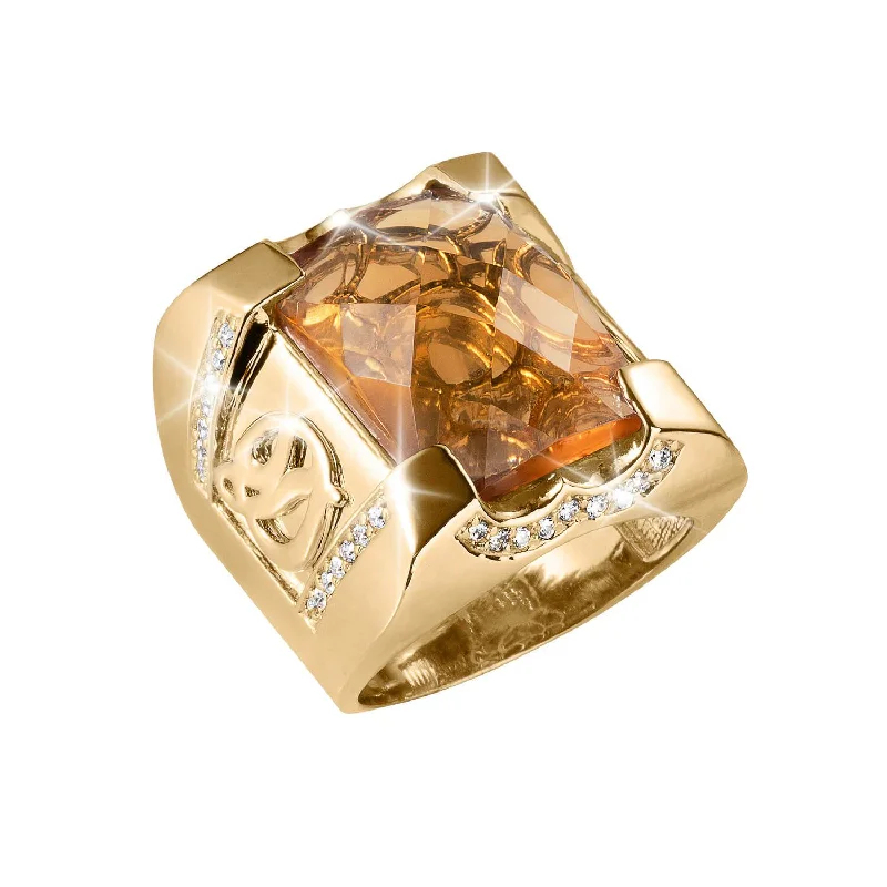 Fiery Arch Men's Ring