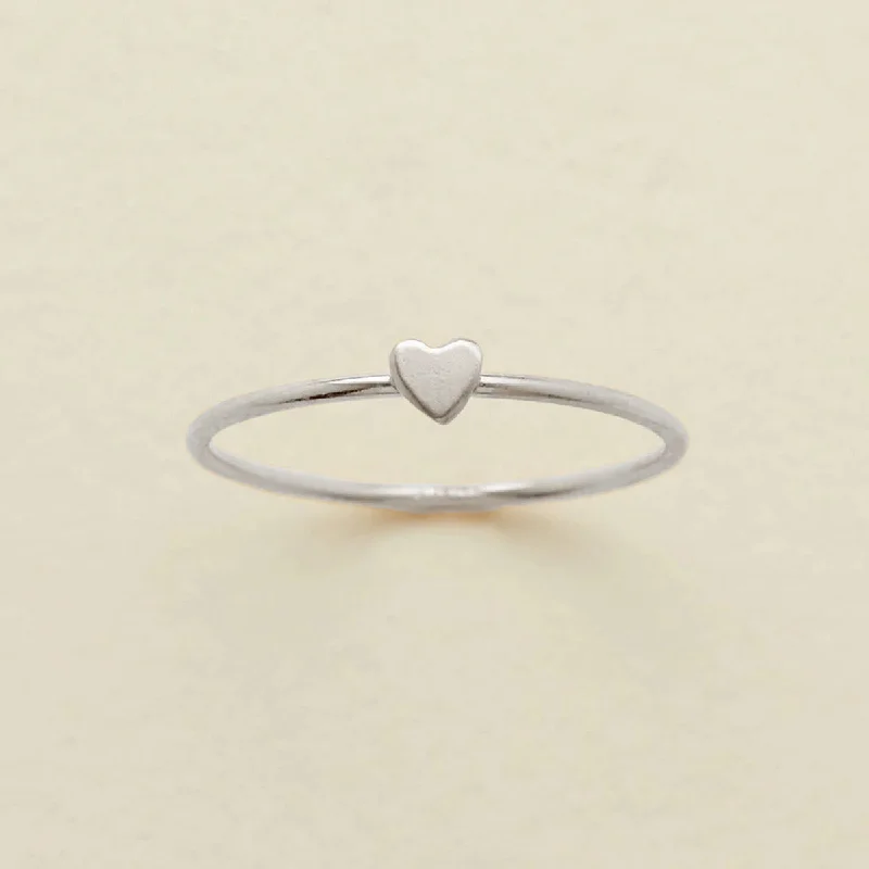 Heart Stacking Ring - Final Sale