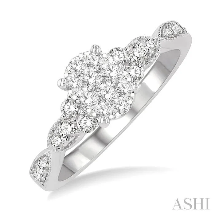 Affordable Luxury Jewelry For Every Occasion OVAL SHAPE LOVEBRIGHT DIAMOND ENGAGEMENT RING