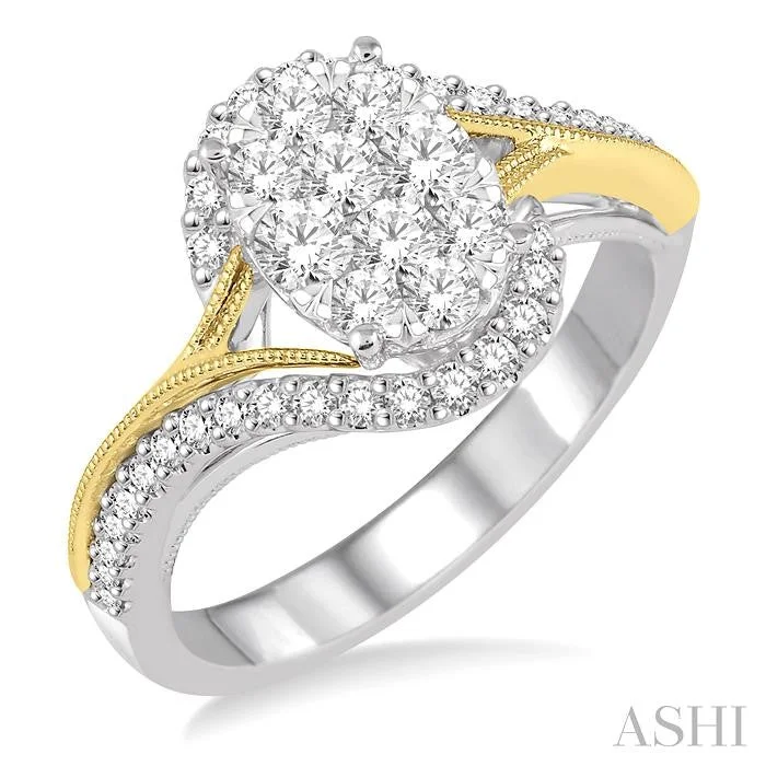 Exclusive Jewelry Sale – Sparkle For Less OVAL SHAPE LOVEBRIGHT DIAMOND RING