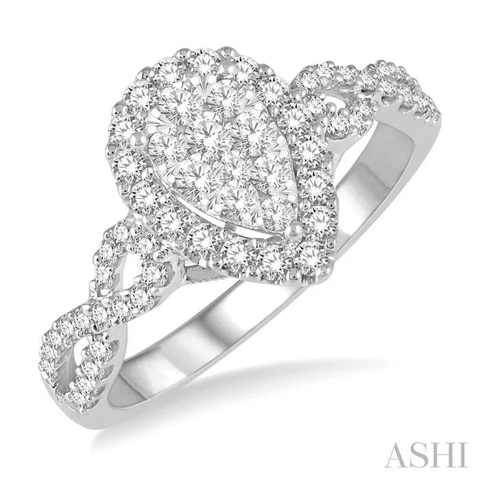 Seasonal Jewelry Sale – Upgrade Your Style Today PEAR SHAPE HALO LOVEBRIGHT DIAMOND ENGAGEMENT RING Seasonal Jewelry Sale – Upgrade Your Style Today PEAR SHAPE HALO LOVEBRIGHT DIAMOND ENGAGEMENT RING