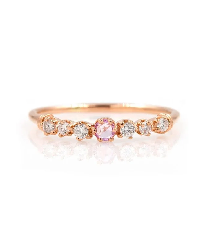 Exclusive Jewelry Offers – Sparkle For Less Pink Sapphire Twinkle Ring