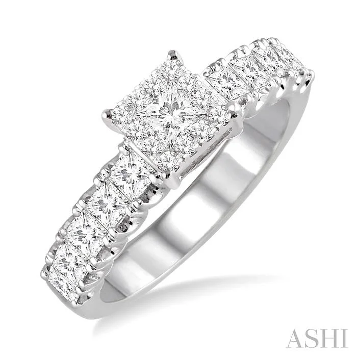 Flash Sale On Exquisite Jewelry – Don't Miss Out PRINCESS SHAPE LOVEBRIGHT DIAMOND ENGAGEMENT RING Flash Sale On Exquisite Jewelry – Don't Miss Out PRINCESS SHAPE LOVEBRIGHT DIAMOND ENGAGEMENT RING