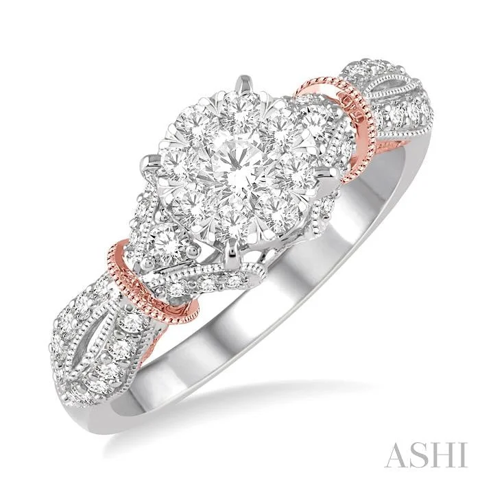 Best Jewelry Deals – Shop Premium Pieces At Great Prices ROUND SHAPE LOVEBRIGHT DIAMOND ENGAGEMENT RING