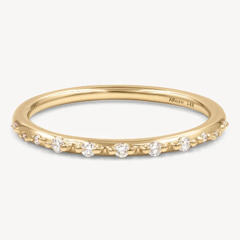Last Chance To Grab Your Favorite Jewelry At A Discount Starry Diamond Array Band