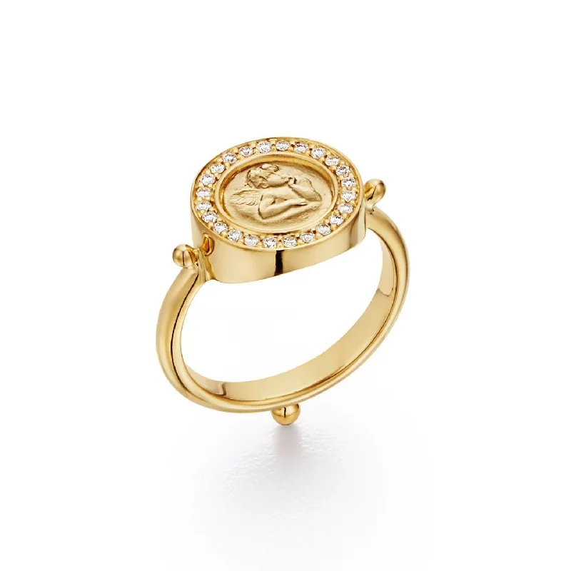 Shop Stylish Jewelry Now And Save Big Temple St. Clair Small Angel Ring
