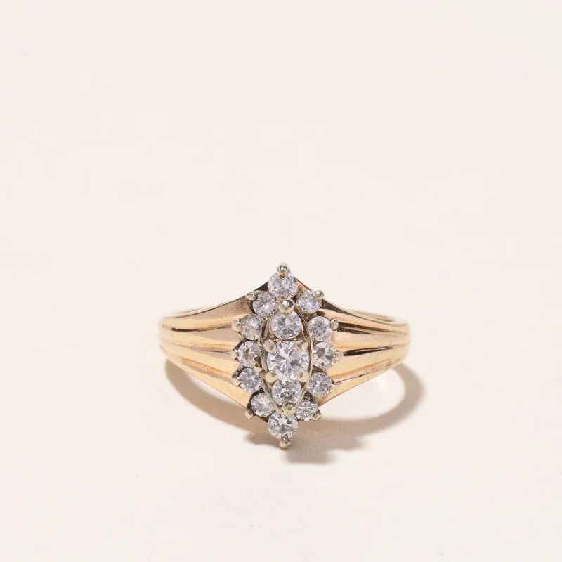 Get The Jewelry You Love At A Price You Love 14k Yellow Gold Diamond Ring | 0.72ctw | SZ 8.25