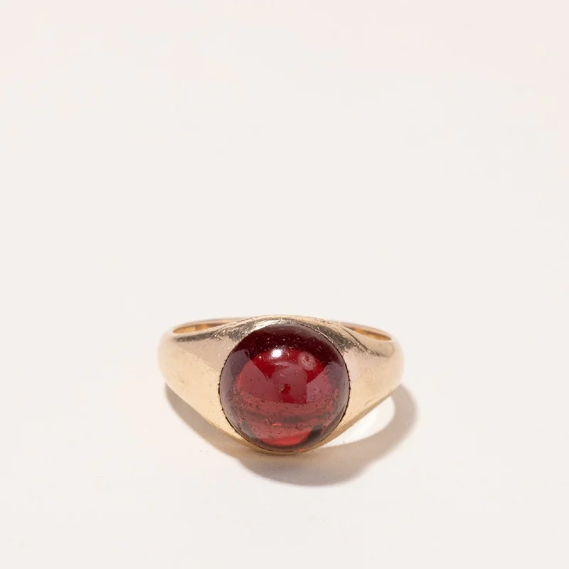 Trending Jewelry Now Available At Exclusive Prices 'Birks' 14k Yellow Gold Garnet Ring | 6.15ct | SZ 10 Trending Jewelry Now Available At Exclusive Prices 'Birks' 14k Yellow Gold Garnet Ring | 6.15ct | SZ 10