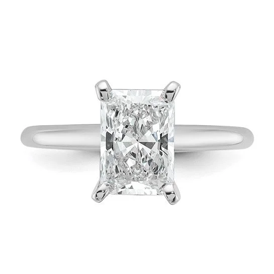 Big Savings On Your Favorite Jewelry Pieces 2.06ct Solitaire Laboratory Grown Radiant Cut Diamond Engagement Ring
