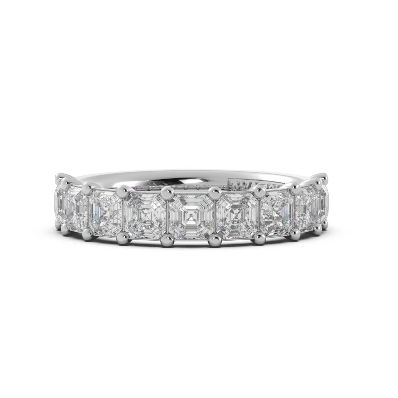 Shop Stylish Jewelry Now And Save Big 2.50ct tw Asscher Cut Diamond Band