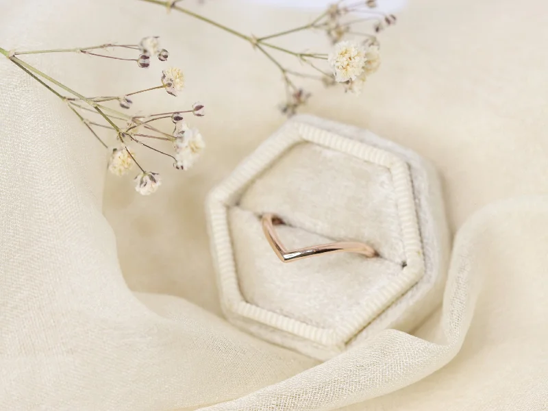 Elegant Jewelry, Affordable Luxury – Shop Now Peak Ring, Chevron Ring