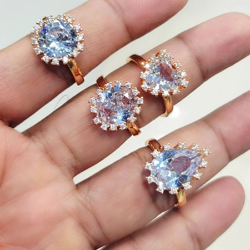 Special Sale On Handcrafted Jewelry – Shop Today Aamrapali Austrian Stone And Crystal Stone Ring (1 Piece Only Assorted Design) Special Sale On Handcrafted Jewelry – Shop Today Aamrapali Austrian Stone And Crystal Stone Ring (1 Piece Only Assorted Design)