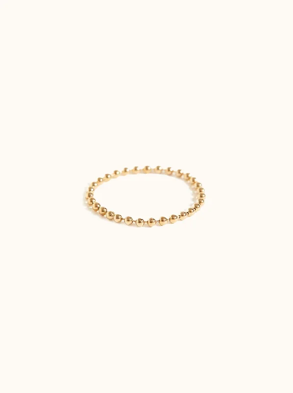Limited-Time Offer On Premium Jewelry Collections Bead Chain Ring