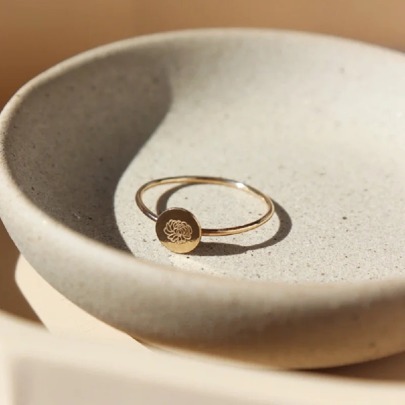 Luxury Jewelry Now At Special Promotional Rates Birth Flower Ring
