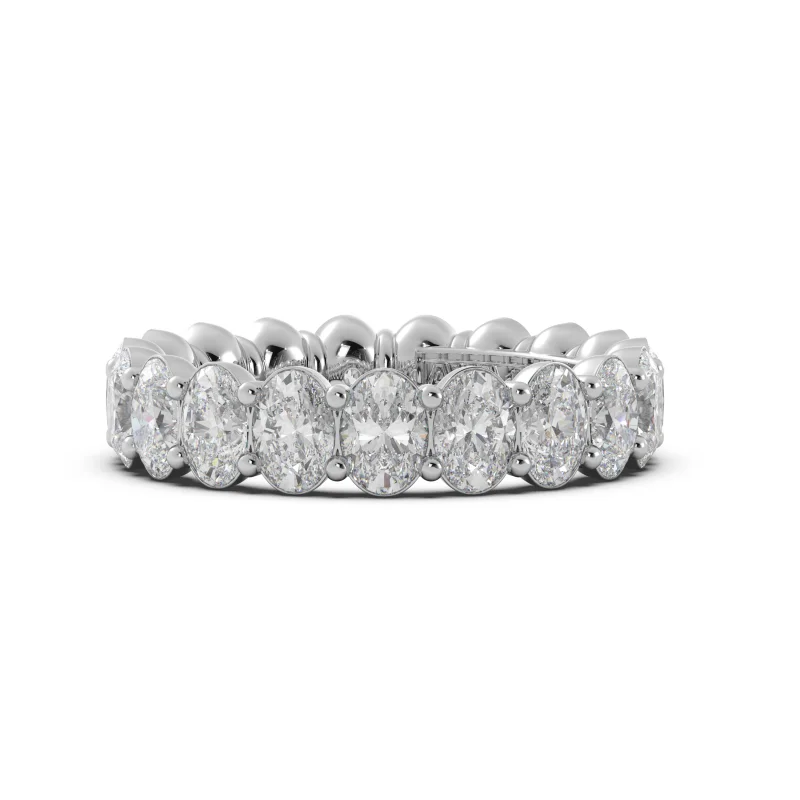 Limited-Time Offer On Elegant Jewelry Pieces 4.75tw Oval Diamond Eternity Band