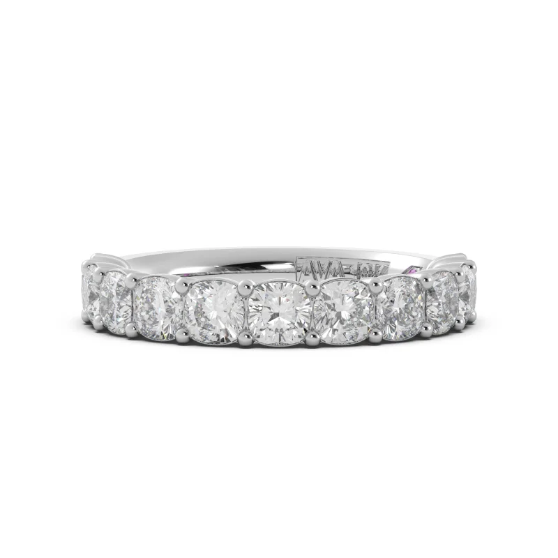 Stunning Jewelry Pieces At The Lowest Prices Ever 2.50ct tw Cushion Cut Diamond Band
