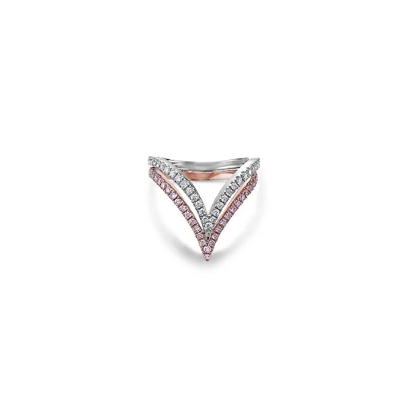 Affordable Elegance – Premium Jewelry At Special Prices Diamond Double V Ring